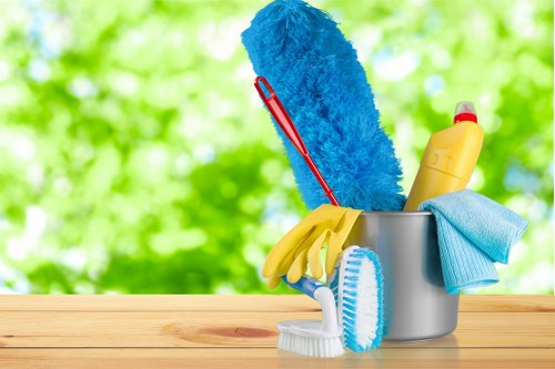 House clearance service working in a Haringey residential street