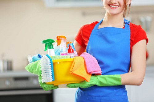 Local end of tenancy cleaners preparing a Haringey property for inspection