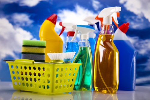 Airbnb cleaner preparing a guest-ready flat in Haringey