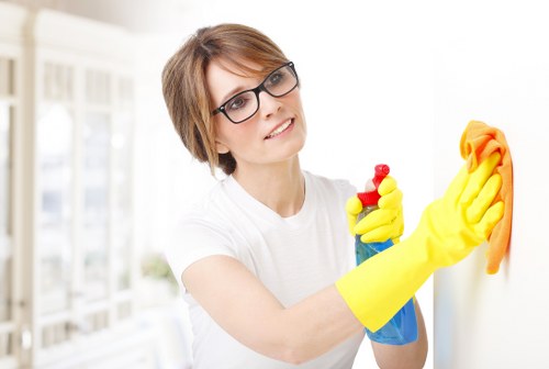 Local upholstery cleaning process for residential furniture
