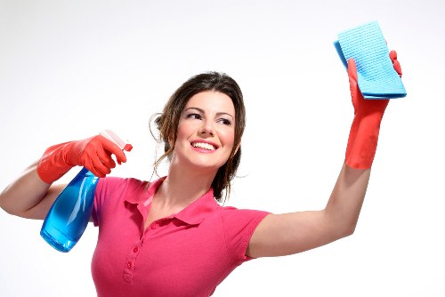Kitchen and bathroom cleaning in a Haringey property