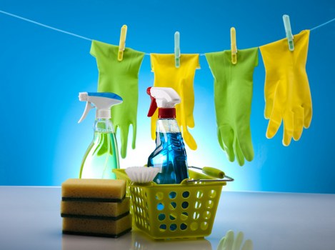 Detailed cleaning process by Cleaners Haringey in a modern interior